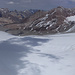 Tiefblick auf den Abramov Gletscher