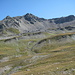 der Piz Grevasalvas von Westen:<br />rechts P.2724, leicht links der Bildmitte P2794, dahinter verdeckt der Gipfel