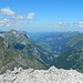Gipfelblicke - Richtung Vorderwald und Bodensee