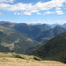 einige der Bergdörfer im Val Cavargna und dahinter der bekannte Monte Grona