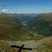 Blick über das ganze Tal bis zum Karwendel