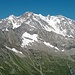 Massiccio del Monte Rosa visuale dal Colle della Bottiggia 2607 metri.