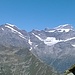 Cima Jazzi e Stralhorn panoramica dal Colle della Bottiggia 2607 metri.