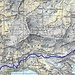 Routenverlauf Tag 1<br /><br />Quelle: Swiss Map online