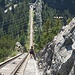 Abstieg über die steilste Bahntrasse der Welt