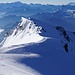 Blick hinunter zum Mt. Blanc de Courmayeur