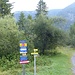 Es geht los am Parkplatz nahe der Talstation des Hochalplifts (siehe Info - Steckbrief). <br />Ausgeschildert ist auf die drei Gipfel einfach: "Niederjoch". 