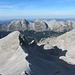 Die nördliche Karwendelkette, im Vordergrund die Kleine Seekarspitze