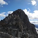 Ostgrat Goat Peak. Der Gipfel wird über die Flanke links angegangen (I+).