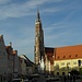Altstadt mit Dom, der riesige Turm kann sich sogar mit den berühmten belgischen Kollegen aus Gent und Brügge messen