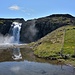 Wasserfall unterwegs nach Ísafjörður