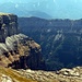 Blick ins canyonartige Valle de Ordesa in Spanien. 