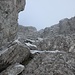 <b>Il paesaggio diventa sempre più severo, in particolare all’attacco finale, su una parete rocciosa ricoperta da un velo di neve. </b>