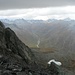 Das Gletscherhorn blickt links der Bildmitte hervor