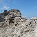 die letzten Meter hinauf zur Krottenspitze erfordern wieder leichte Kletterei