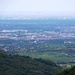 Rheinebene, im Hintergrund wäre Heidelberg und Odenwald.