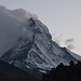 Matterhorn von Zermatt aus: am Vorabend