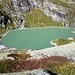 Der Stausee Lago del Zött - hier befand sich ein Alp