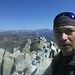 Here I am, on the summit of Cristallina.