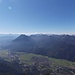 Hinter Farchant die Ammergauer Alpen