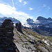 Ausblick vom Schafberg-Gipfel zu den Wendestöcken