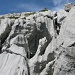 Ausgewaschene Felsformationen mit tiefen Spalten: Innerbärgli