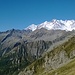 Massiccio del Monte Rosa sovrasta le vette Valsesiane..