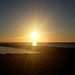 Sonnenaufgang am Tag der Wanderung (mit dem Smartphone aufgenommen). Das ausgeglichene mediterrane Klima sorgte für angenehme Nacht-/Tagtemperaturen zwischen 18 und 26 Grad