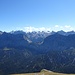 Blick zur Karwendel-Hauptkette 