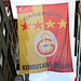 İstanbul: Im Stadtteil Galata wo der berühmte Fussballklub Galatasaray zu Hause ist.