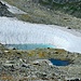 Schneesee und blauer See auf der Oberaarseite