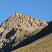 La Pointe Rousse vue du refuge .