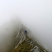 bei Nebel sieht man immerhin nicht wie weit es runtergeht...