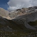 Blick zurück auf die Kleine Gaisl und Rote Wand von Crosc del Grisc