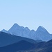 Blick zu hohen Silvretta-Bergen