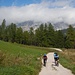 kurz nach Cortina d'Ampezzo nehmen wir das Bergsträsschen Nr. 403, welches uns neben der Hauptstrasse (Nr. 48) bis nach Pocol führt.