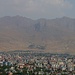 Aussicht vom Van Dağı auf die Stadt Van und den 3200m hohen Erek Dağı.