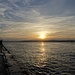 Sonnenaufgang am Bosporus (über dem asiatischen Teil der Türkei)