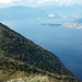 Vista sul Lago Maggiore; la cima sottostante è il Säss de Soliroeu