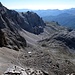 Vom Gipfel aus ist der weitere Weg zur Bergstation, El Cable (1834m) klar sichtbar.