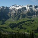 Die höchsten Luzerner: Brienzer Rothorn (2349,7m) und Schongütsch (2320m). Foto oberhalb von Satz beim Aufstieg zur Haglere.