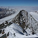 Großglockner - Ausblick am Gipfel zur Glocknerwand.