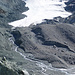 Gletschervorfeld mit einem neuen Canyon