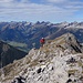 im Zweifelsfall in der Nähe vom Grat bleiben