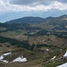 Fürstein (2039,6m): Seewensee (1689m) und Alpenpanorama.