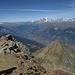Becca di Nona con Rutor e Monte Bianco sullo sfondo