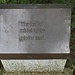 Gedenkstein und Spruch nahe Obermaiselstein, bekannt auch aus dem Kluftinger-Krimi "Erntedank"