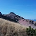 Blick zum Dos d'Abramo und zum Cornetto; der Monte Cornetto ist auch eine kleine, leichte SKT