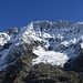heute glasklare Blicke auf die angrenzenden Berge. Gletscher unter dem Schinhorn