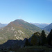 Ausblick von der Alpe Negressima - bis hierhin alles im Schatten